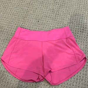 SONIC PINK SHORTS!!!! GREAT CONDITION!!! SIZE 6!! HARDLY WORN, 1 or 2 times!!!